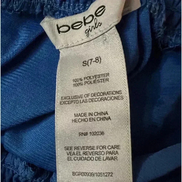 Bebe one piece size 7/8 - Picture 3 of 3